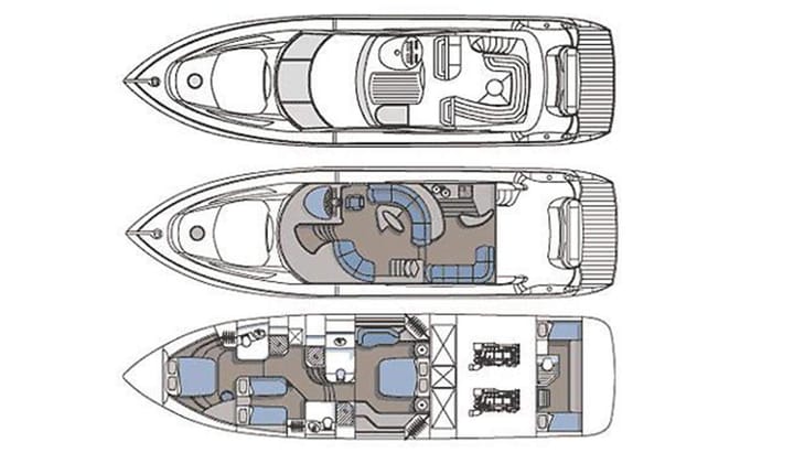 Motor Yacht Sunseeker 64 (2003) for Charter - Dubai | #24113 - 7