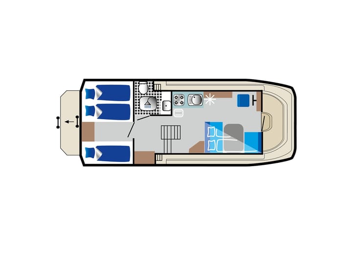 Fait sur mesure Bateau à moteur (2001) for Charter - Zehdenick-Mildenberg | #24152 - 12
