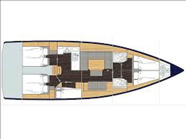 Gouvia 13.6 m Für Charter Segelboot — #24210 - 10