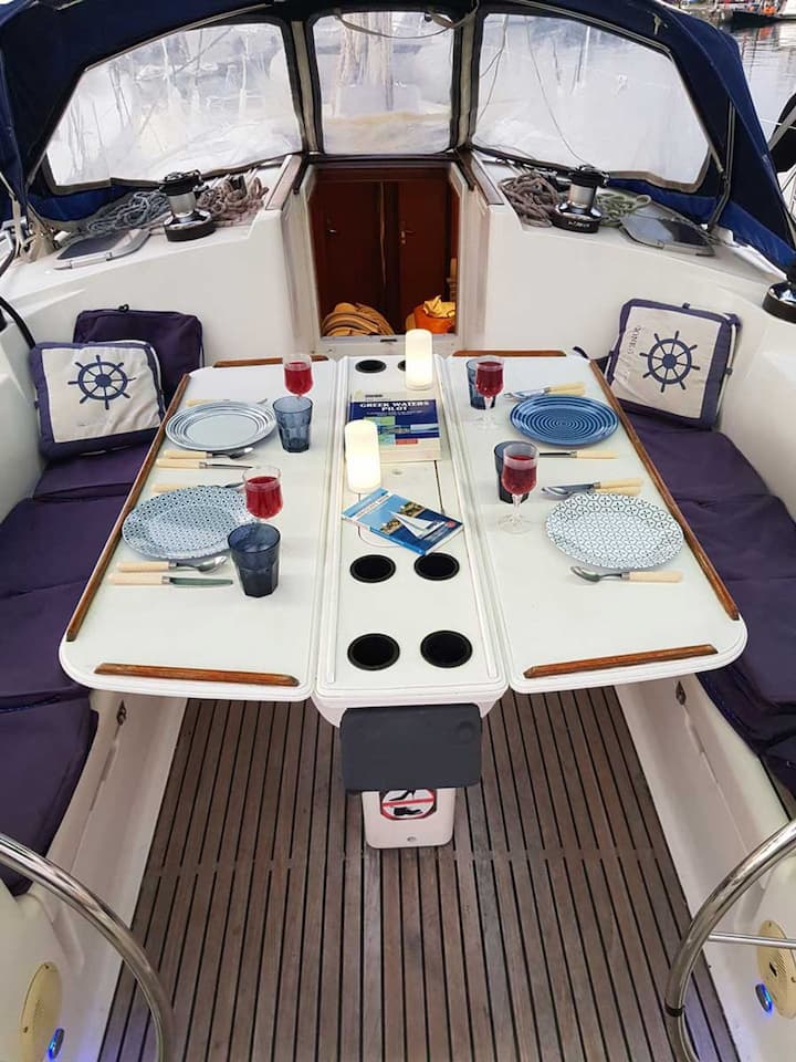 Gouvia 14.15 m Für Charter Segelboot — #24211 - 4