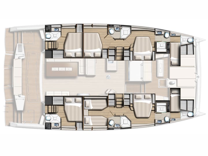 Lavrion 16.95 m For Charter Catamaran - #24217 - 7