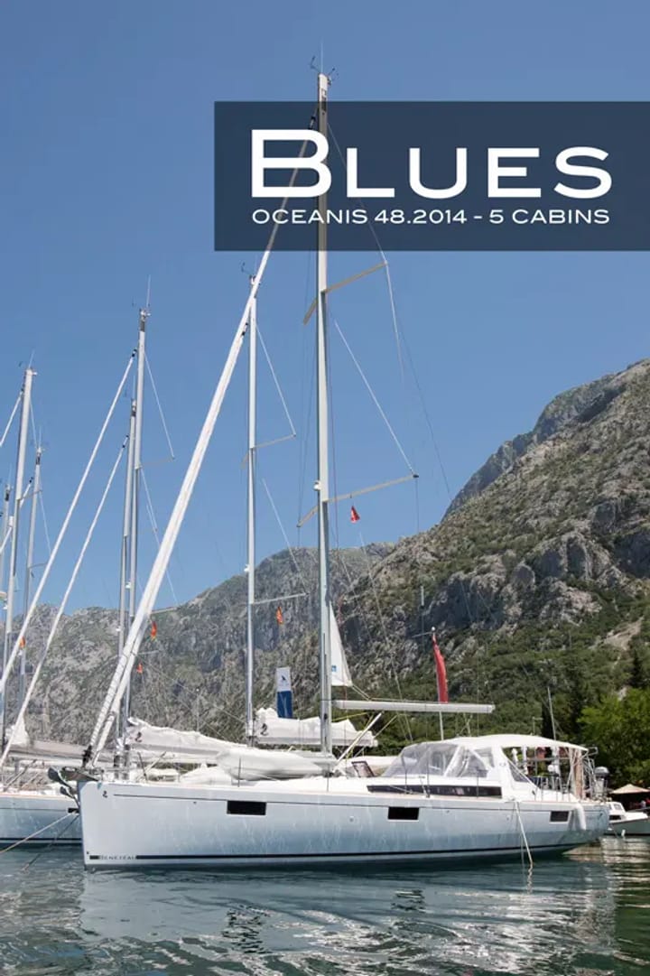 Tivat 14.6 m Voor Charter Zeilboot - #24263 - 10