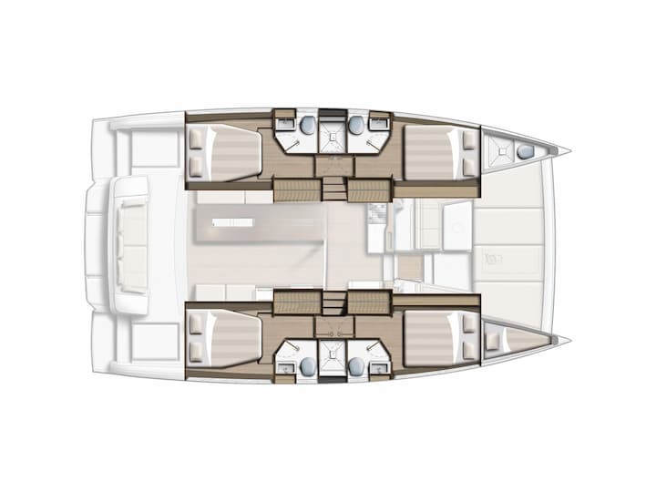 Bali 4.2 Kiralık Katamaran (2022) - Furnari | #24317 - 36