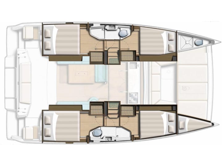  Catamaran Bali Catsmart (2023) voor Charter - Furnari | #24318 - 3