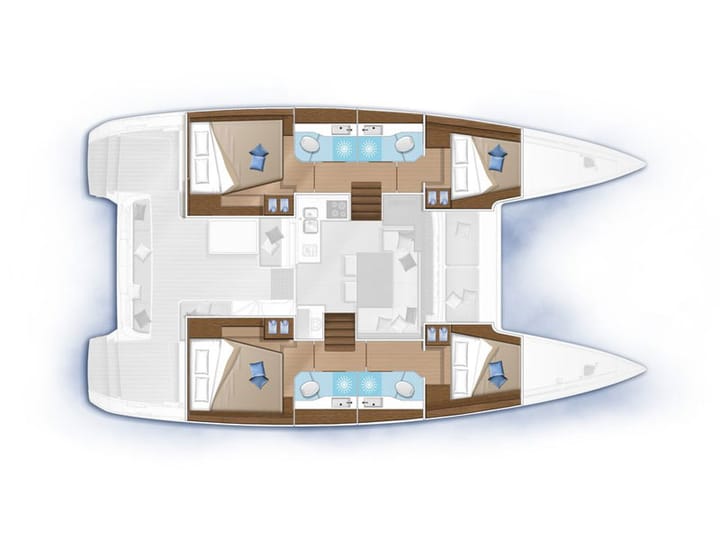 Catamaran Lagoon  40 (2025) for Charter - Gouvia | #24330 - 49
