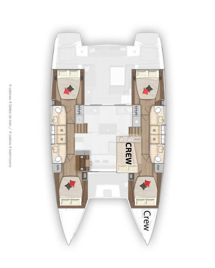 Maßgeschneidert Katamaran (2018) für Charter - Marina | #24342 - 9