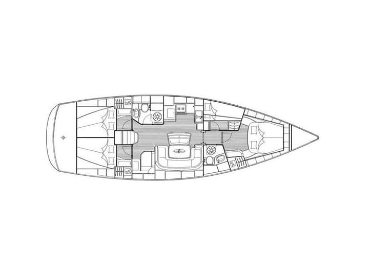 Lefkada 14.27 m For Charter Voilier - #24426 - 17