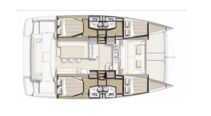Bali  4.1 Kiralık Katamaran (2020) - Fethiye | #24467 - 11