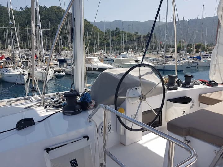  Catamarano Nautitech  46 Fly (2018) per Noleggio, overcloccabile Marmaris | #24479 - 10