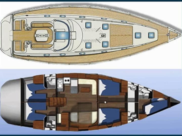 Fatto su misura Barca a vela (2012) for Charter - Atene | #24586 - 7