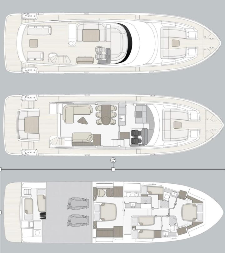 Motor Yacht Azimut Magellano 66 (2024) for Charter - Sukošan | #24667 - 2