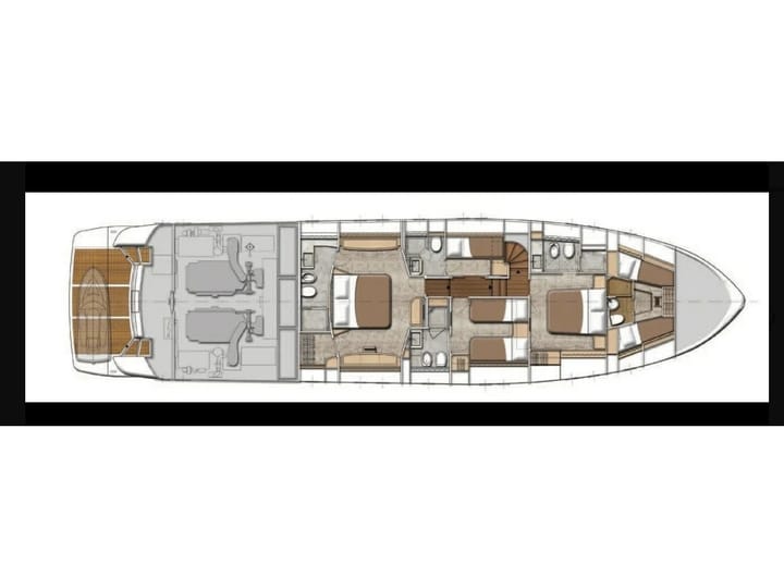 Fait sur mesure  Yacht à moteur (2002) pour Charter - Ischia | # 24675 - 14