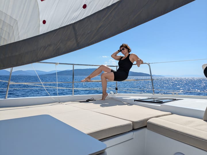 Lavrion 12.85 m Für Charter Katamaran — #24720 - 21