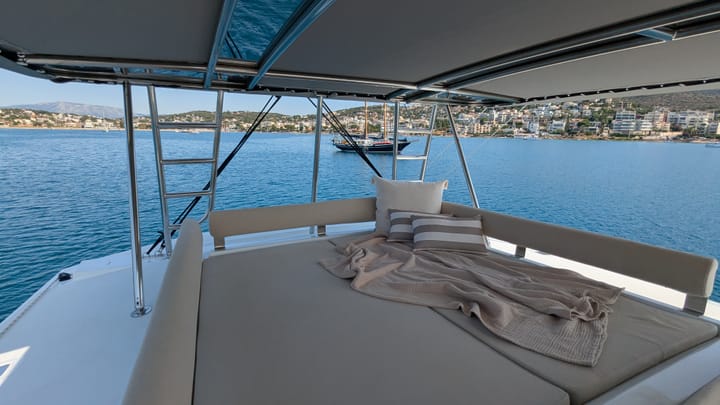 Lavrion 12.85 m Für Charter Katamaran — #24720 - 36