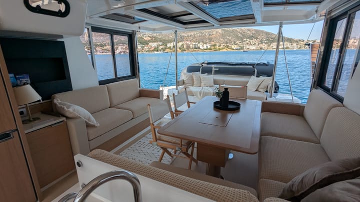 Lavrion 12.85 m Für Charter Katamaran — #24720 - 33