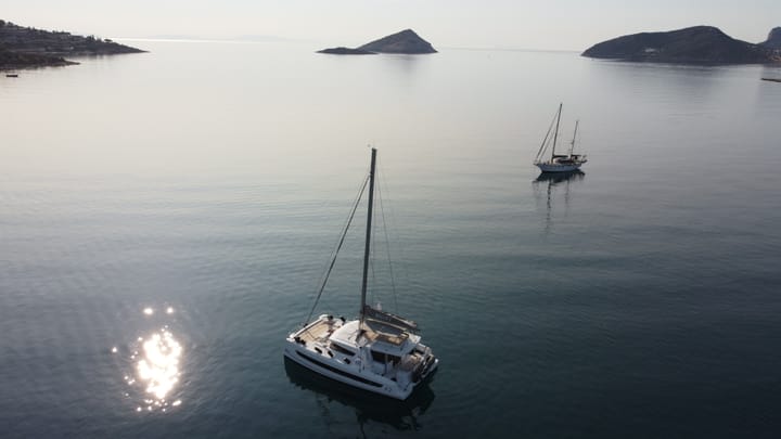 Lavrion 12.85 m Für Charter Katamaran — #24720 - 20