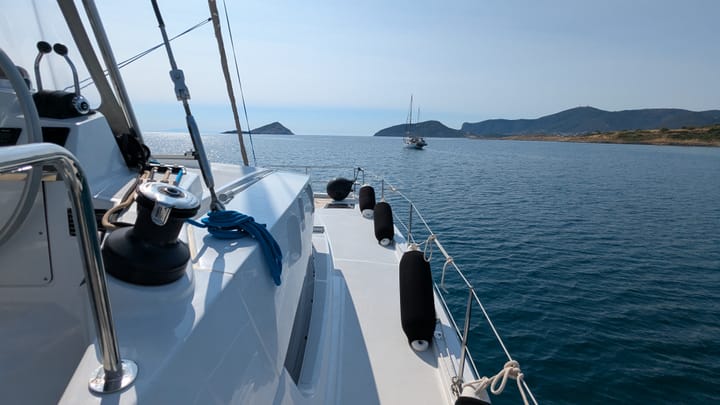 Lavrion 12.85 m Für Charter Katamaran — #24720 - 15