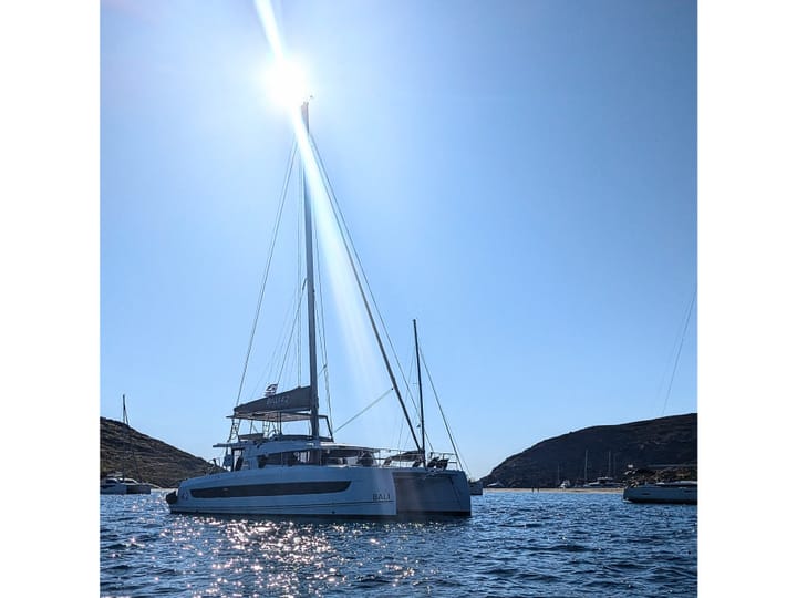 Lavrion 12.85 m Für Charter Katamaran — #24720 - 1