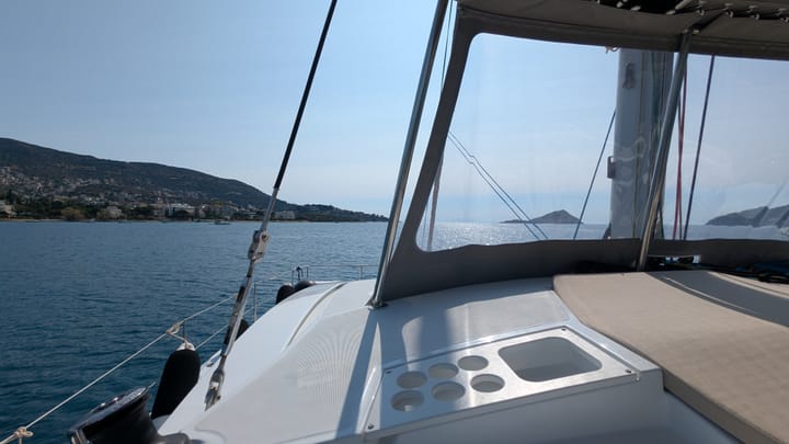 Lavrion 12.85 m Für Charter Katamaran — #24720 - 42