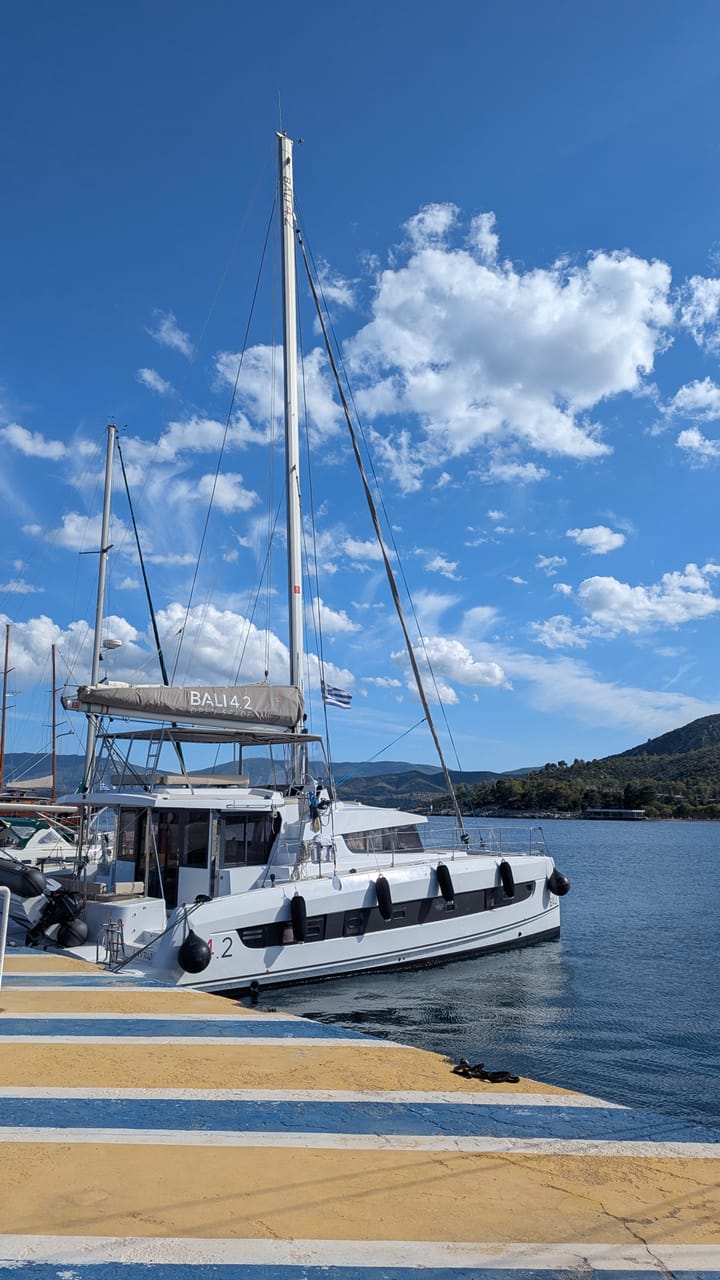 Lavrion 12.85 m Für Charter Katamaran — #24720 - 65