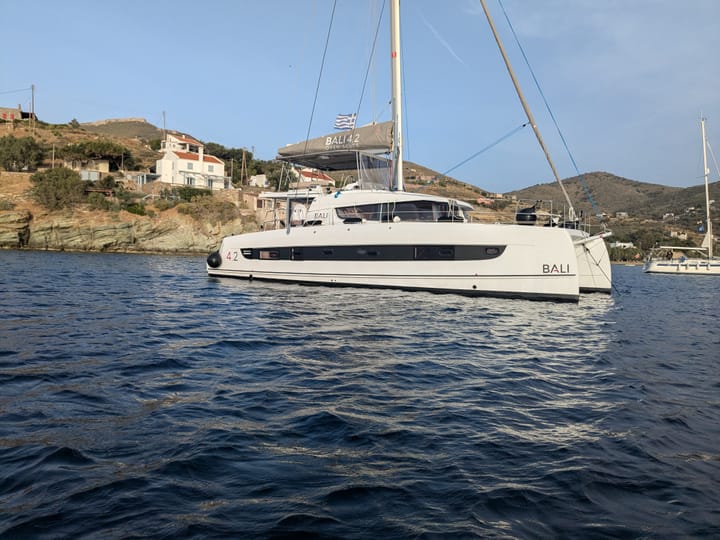 Lavrion 12.85 m Für Charter Katamaran — #24720 - 50