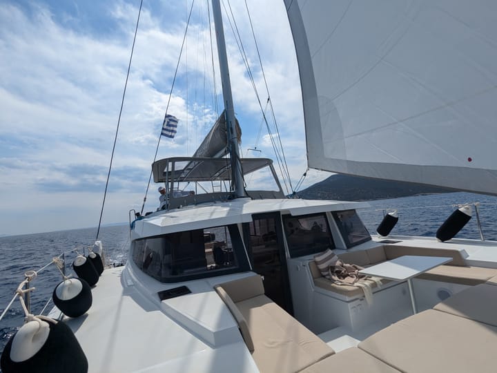 Lavrion 12.85 m Für Charter Katamaran — #24720 - 63