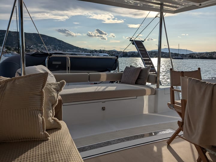 Lavrion 12.85 m Für Charter Katamaran — #24720 - 38