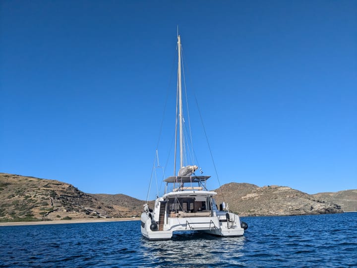 Lavrion 12.85 m Für Charter Katamaran — #24720 - 40