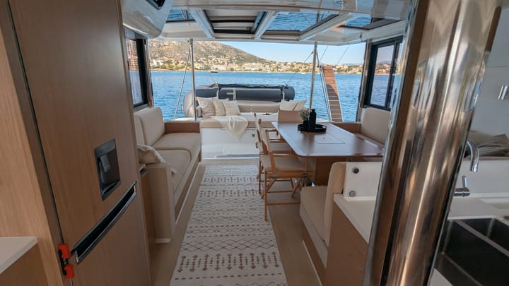 Lavrion 12.85 m Für Charter Katamaran — #24720 - 48