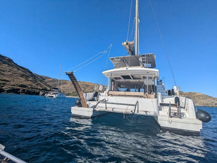 Lavrion 12.85 m Für Charter Katamaran — #24720 - 55