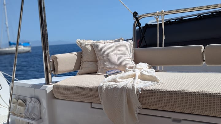 Lavrion 12.85 m Für Charter Katamaran — #24720 - 7