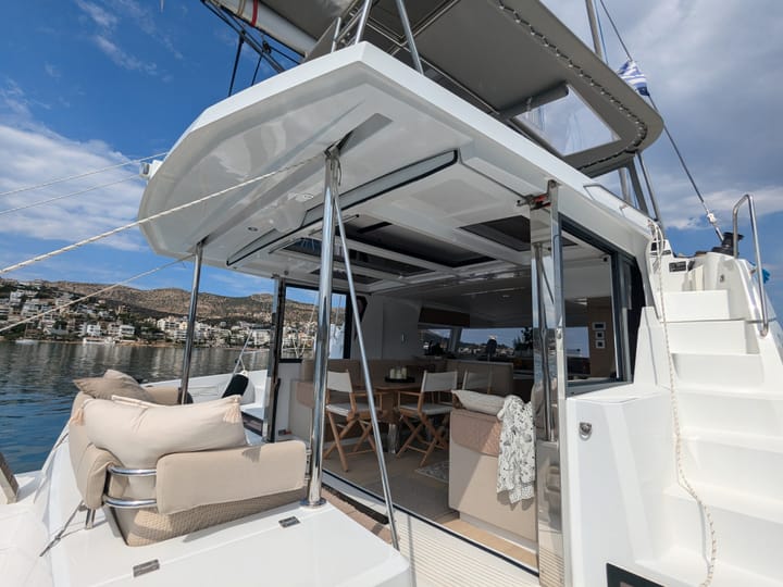 Lavrion 12.85 m Für Charter Katamaran — #24720 - 46