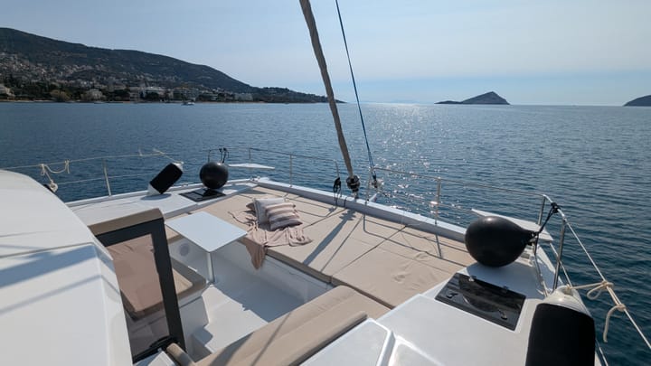 Lavrion 12.85 m Für Charter Katamaran — #24720 - 11