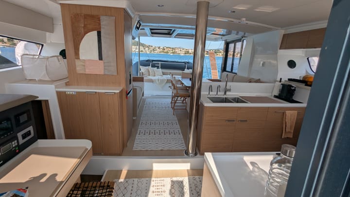 Lavrion 12.85 m Für Charter Katamaran — #24720 - 4