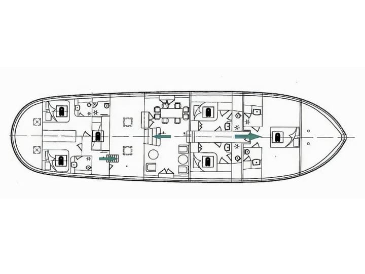 Op maat gemaakt Gulet (2013) voor Charter - Kaštel Gomilica | #24770 - 35