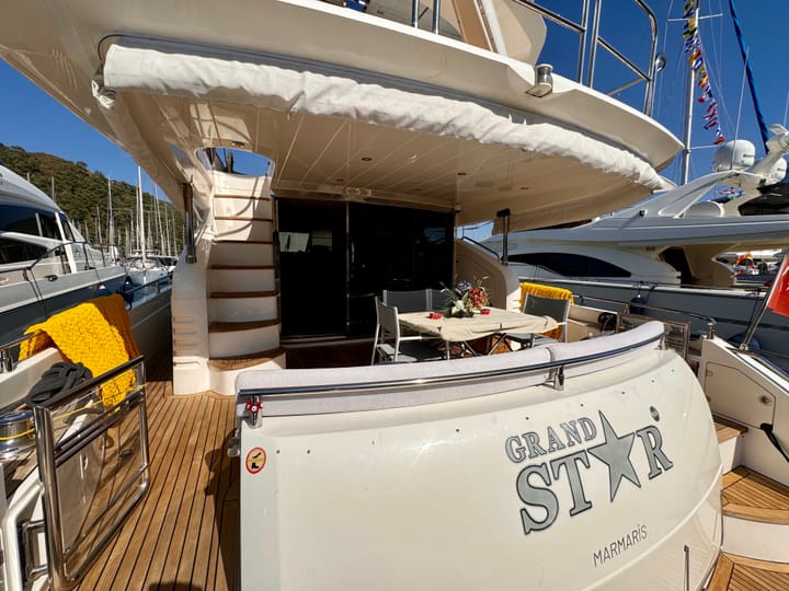Princess 68 Flybridge Kiralık Motoryat (2024) - Marmaris | #24784 - 9