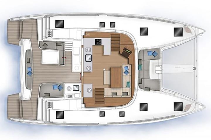 Catamaran Lagoon 46 Fly (2023) for Charter - Vlichada | #24902 - 2