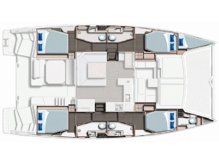 Catamaran Leopard  45 (2024) for Charter - Road Town | #25069 - 7