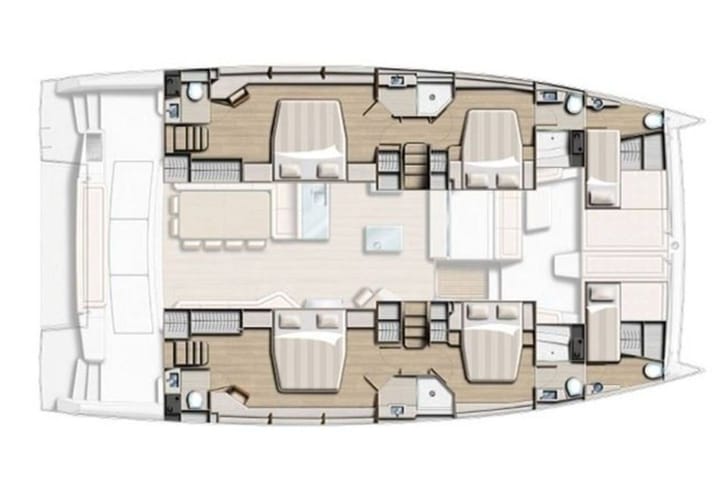 Catamaran Bali 5.4 (2025) pour Charter - Fethiye | #25150 - 25