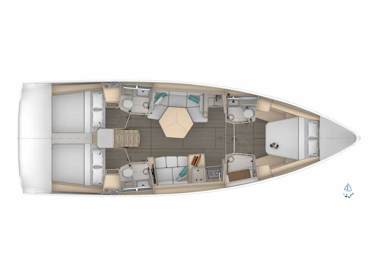Sailboat Dufour  44 (2024) for Charter - Antigua | #25250 - 7