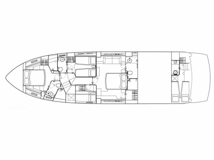 Fait sur mesure  Yacht à moteur (2012) pour Charter - Palma de Majorque | # 25299 - 29