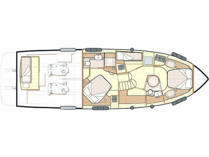 Naples 16.9 m For Charter Yacht à moteur - #25319 - 23