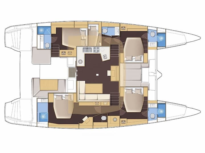 Sant Antoni de Portmany 15.8 m For Charter Catamaran - #25344 - 8