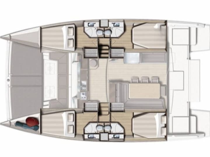 Catamaran Bali  4.3 (2019) pour Charter - Mahé, Victoria | #25443 - 21