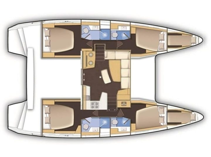 Catamaran Lagoon  46  (2022) for Charter - Tivat | #25444 - 28