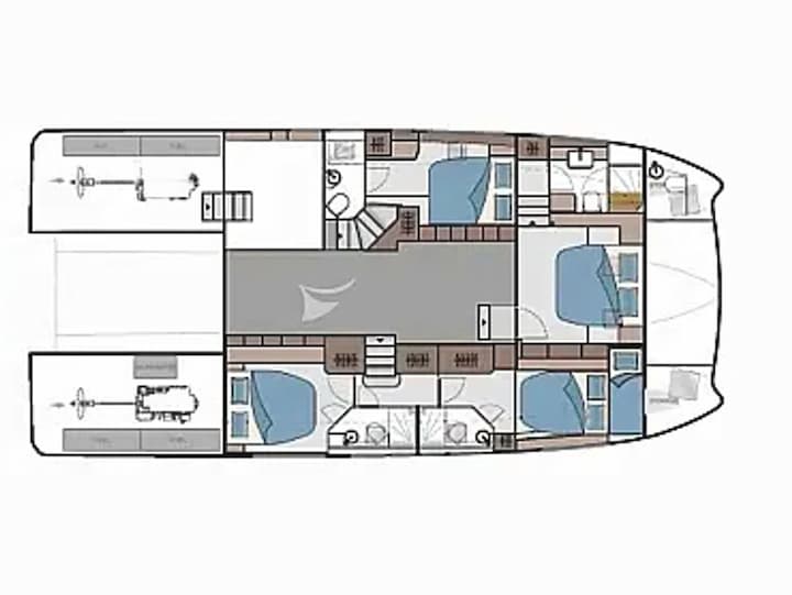 Skradin 16.5 m Für Charter Katamaran — #25461 - 15