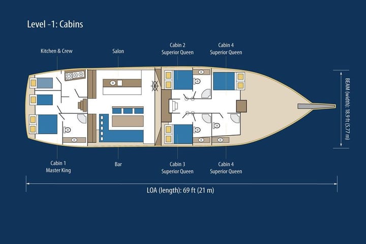 Fait sur mesure Gulet (2013) for Charter - Bodrum | #25471 - 11