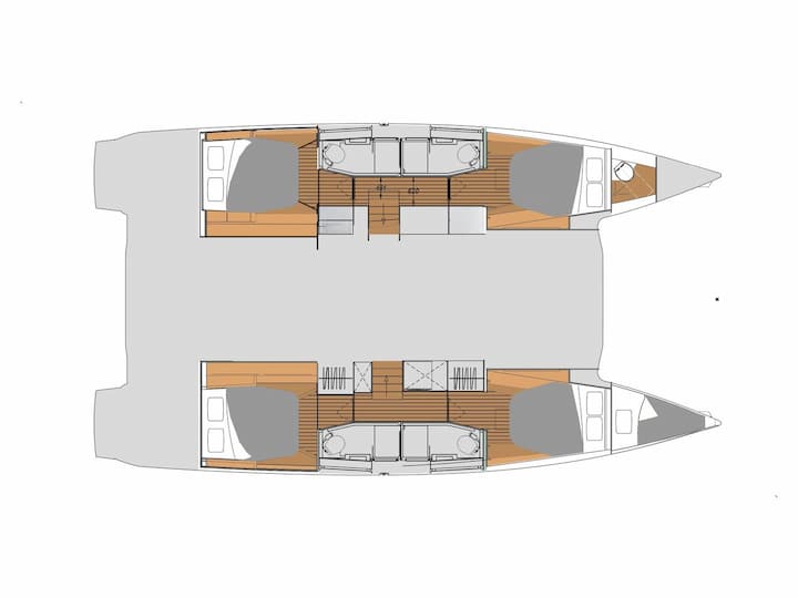 Martinica 13.45 m Para Charter Catamarán - #25473 - 18