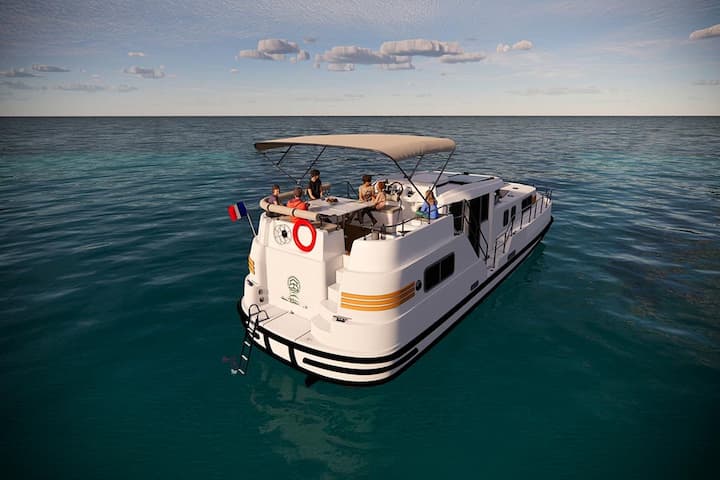 Scey-sur-Saône-et-Saint-Albin 13.45 m Per noleggio Motoscafo - #25492 - 5