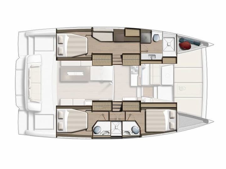 Catamaran Bali 4.2 (2024) for Charter - Volos | #25520 - 5